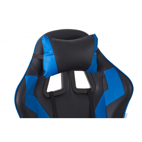 Крісло геймерське Bonro B-0519 черный с синим
