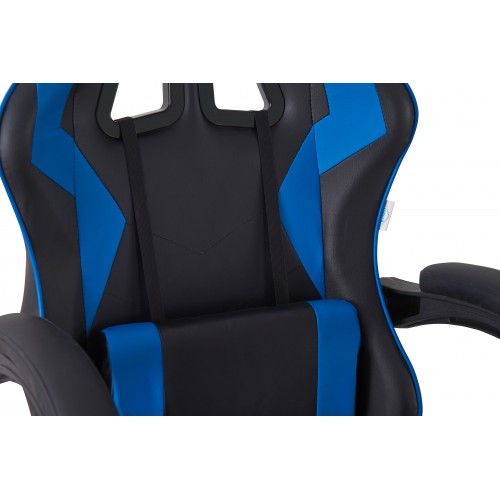 Крісло геймерське Bonro B-0519 черный с синим