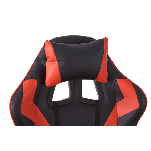 Кресло геймерское Bonro B-0519 черный с красным