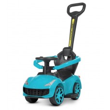 Дитяча машинка з ручкою Spoko SP-608 синій Дитяча машинка з ручкою Spoko SP-608 синій