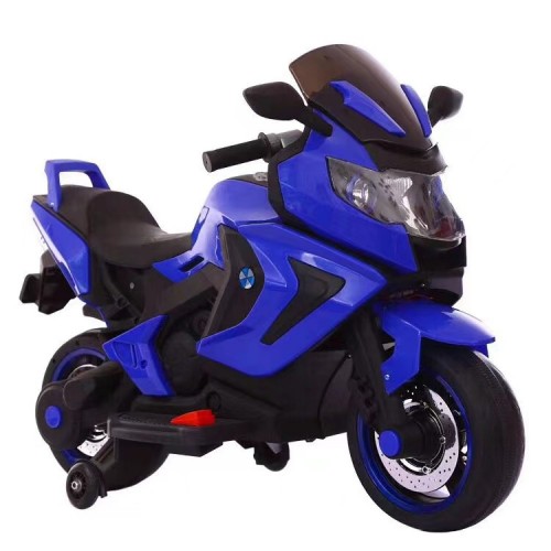 Детский электромотоцикл SPOKO SP-1600 синий