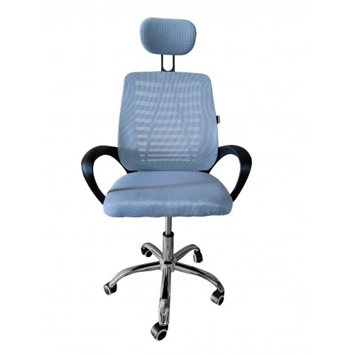 Кресло офисное Bonro B-6200 серое