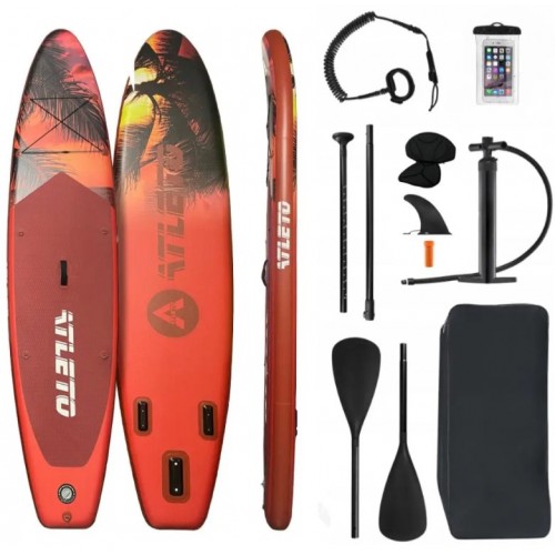 SUP-дошка надувна для плавання Atleto 350 см Miame + сидіння