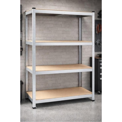 Стеллаж металлический 160х80х30 см Siker G8030 4 полки