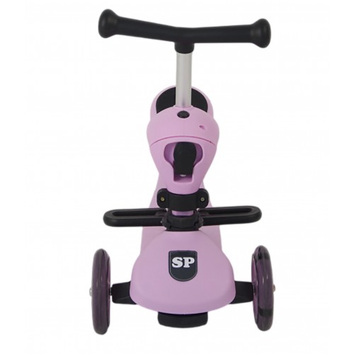 Самокат дитячий триколісний 2в1 Spoko SP-322 рожевий