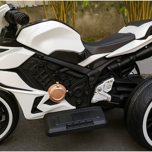 Детский электромотоцикл SPOKO SP-518 белый