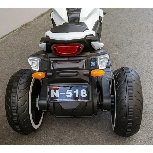 Детский электромотоцикл SPOKO SP-518 белый
