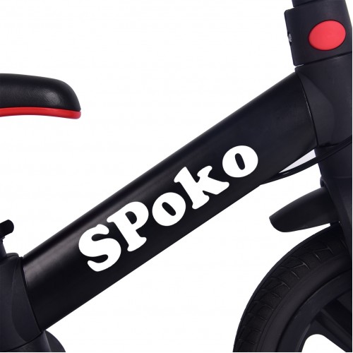 Биговел велосипед трасформер 3в1 Spoko SP-150 черно-красный