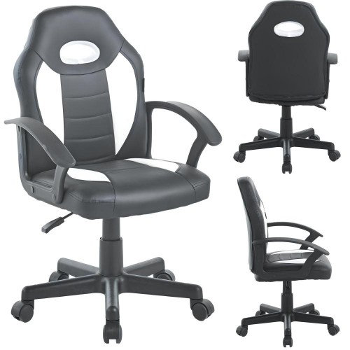 Кресло офисное геймерское Bonro B-043 белое