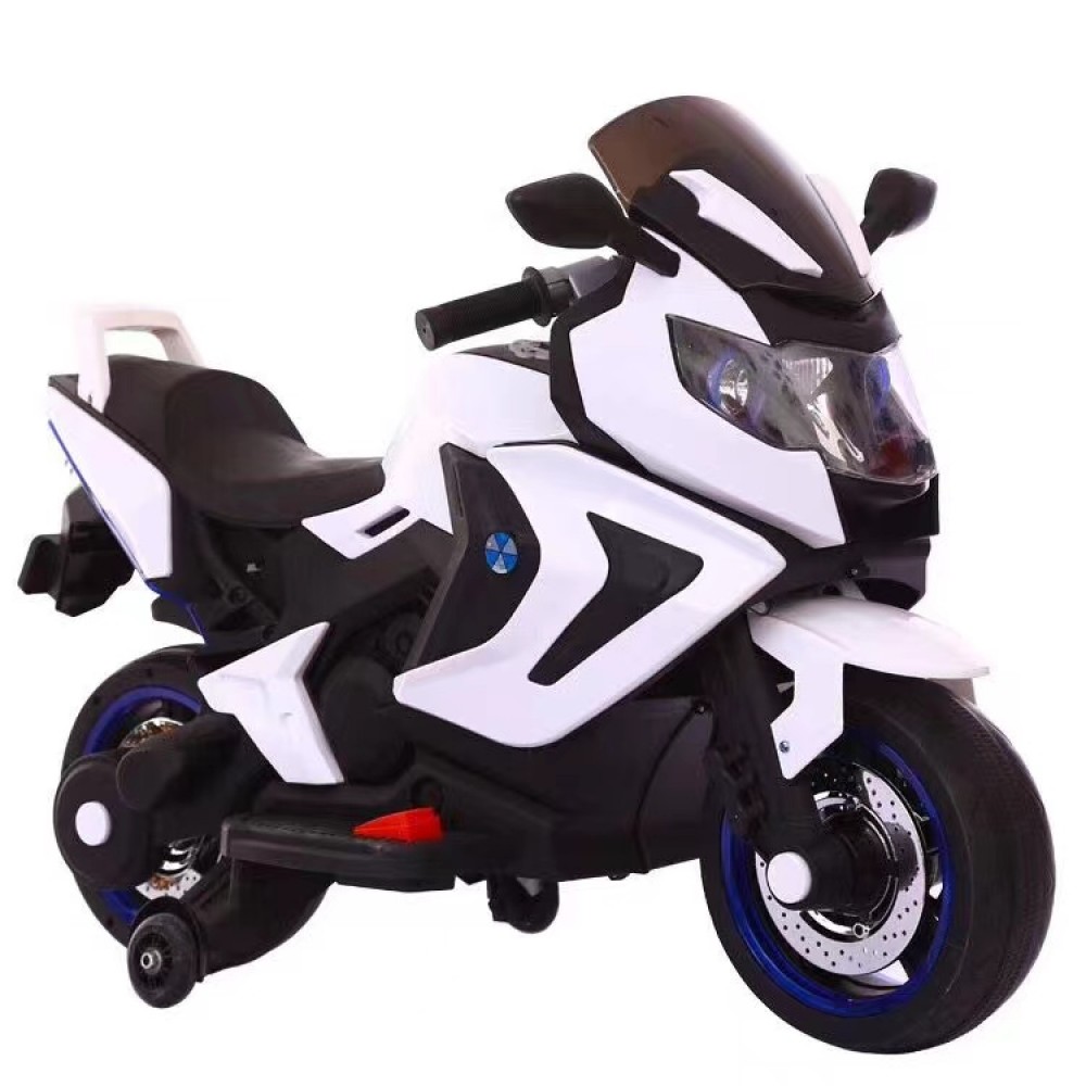 Детский электромотоцикл SPOKO SP-1600 белый Детский электромотоцикл SPOKO SP-1600 белый
