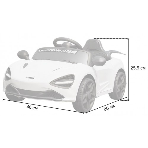 Детский электромобиль Spoko SP-720 белый