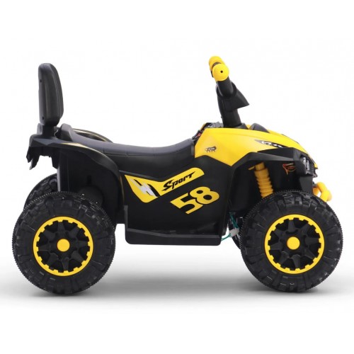 Дитяча машинка каталка толокар Spoko SP-925 жовтий