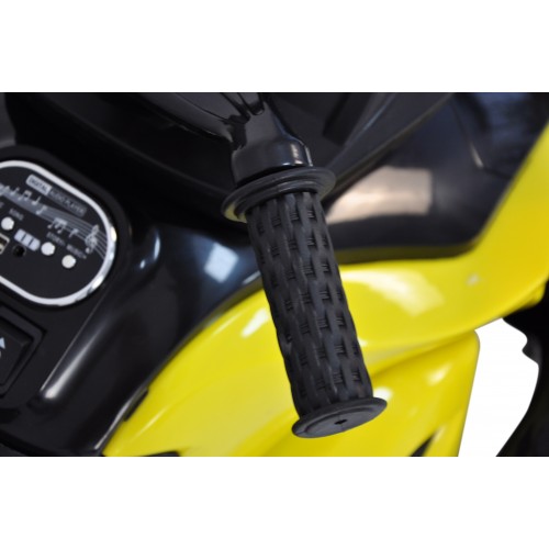 Детский электромотоцикл трицикл Spoko SP-610 желтый